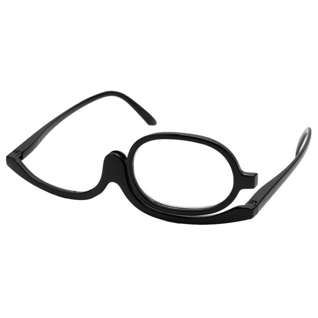 Magnifying, Rotating & Folding Makeup Eyeglasses Make Up Reading Glasses +1.0~+4.0