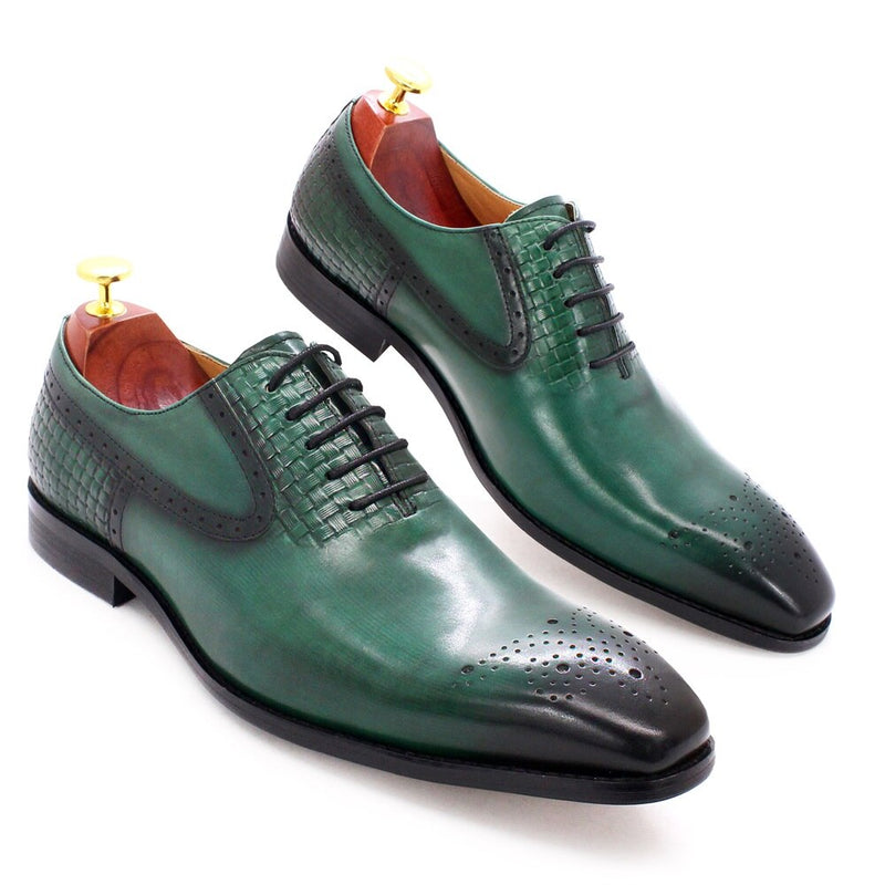 Paulindrix Genuine Leather Oxford Shoes For Office & Business