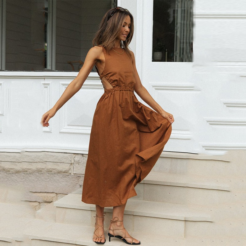 ParGrace New Slip  Backless  Vintage Elegant  Princess Dress