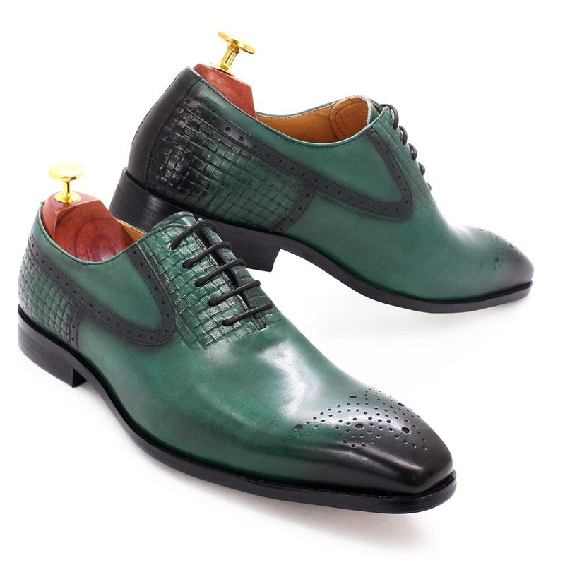 Paulindrix Genuine Leather Oxford Shoes For Office & Business