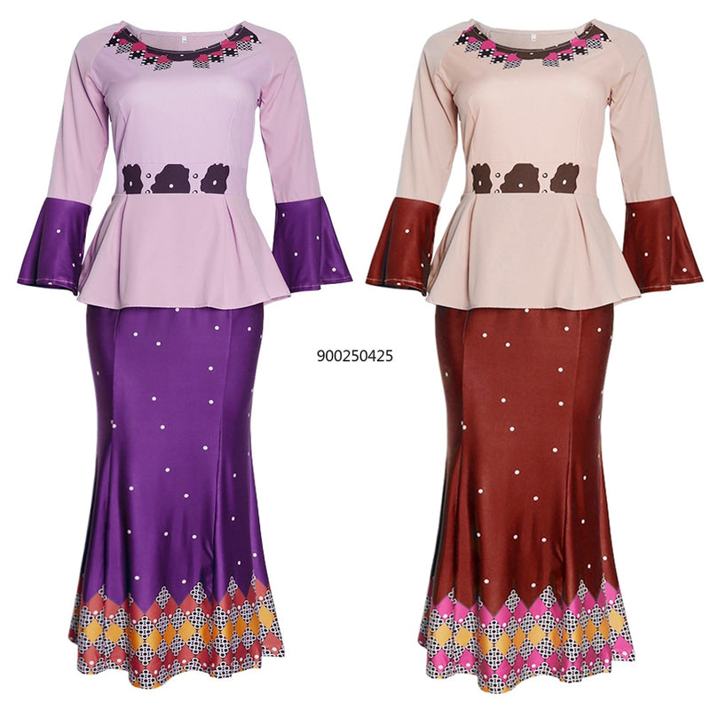 Top Print Dashiki Dresses For Women