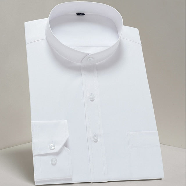 ParGrace Standard-fit Long Sleeve Dress Shirt Solid/striped