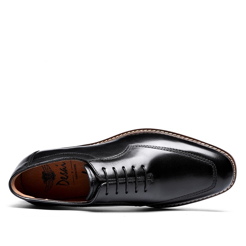 ParGrace  Italian Formal Oxfords Genuine Leather