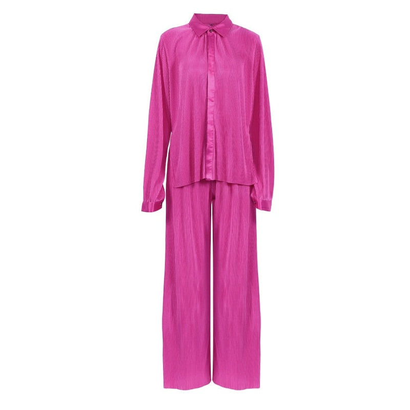 ParGrace Wide Leg Pants suits for Women