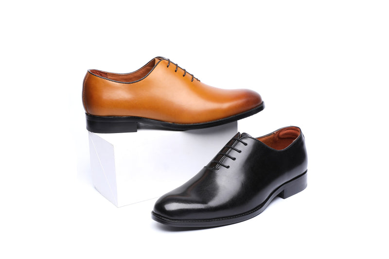 Italian Fashion Business Oxford Full Grain Leather Casual Shoes