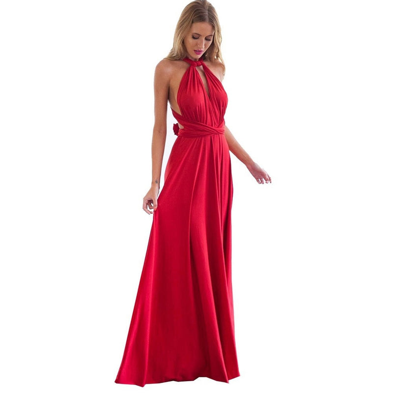 ParGrace Multiway Wrap Convertible  Long Dress