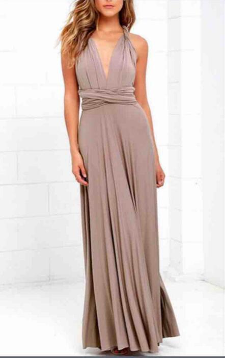 ParGrace Multiway Wrap Convertible  Long Dress