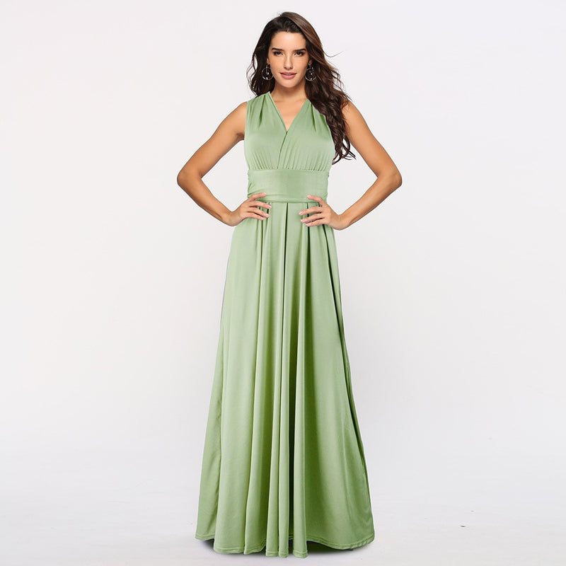 ParGrace Multiway Wrap Convertible  Long Dress