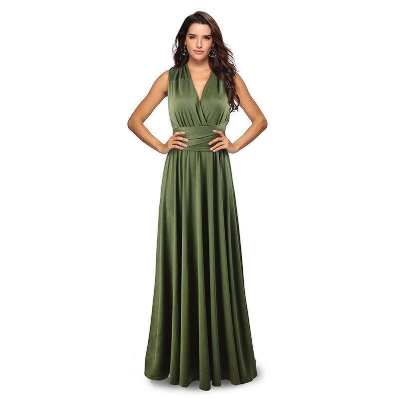 ParGrace Multiway Wrap Convertible  Long Dress