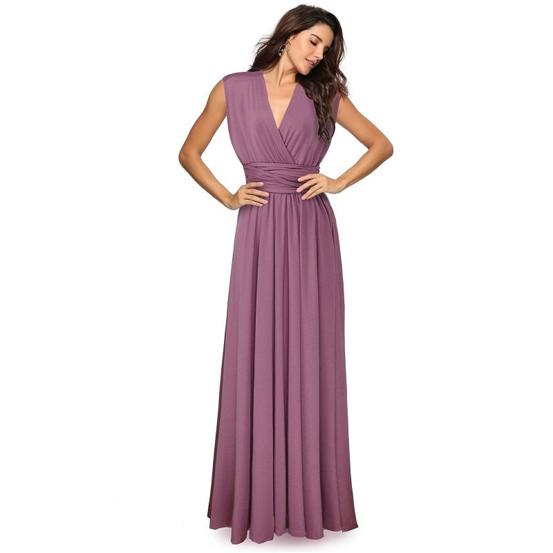 ParGrace Multiway Wrap Convertible  Long Dress