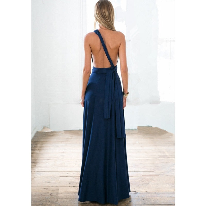 ParGrace Multiway Wrap Convertible  Long Dress