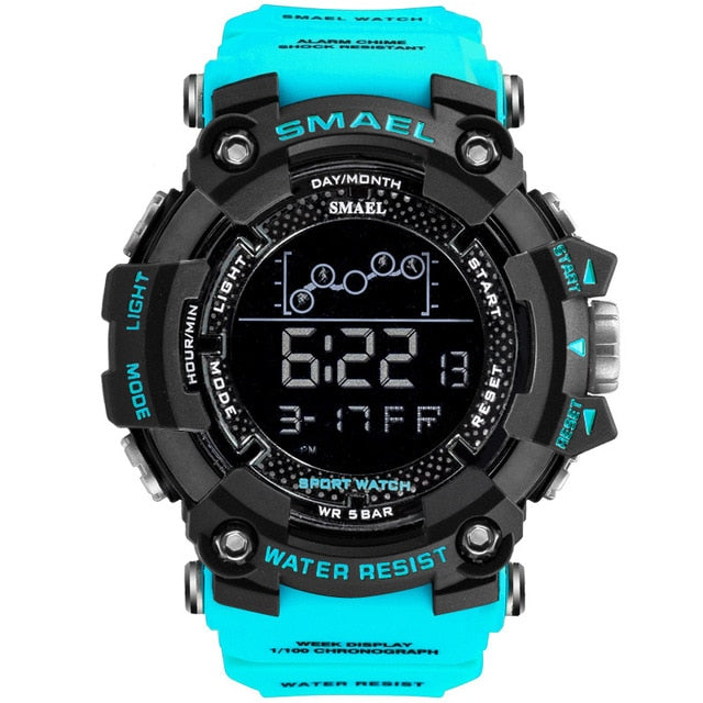 SMAEL Military Waterproof Sport Wrist Watch Digital