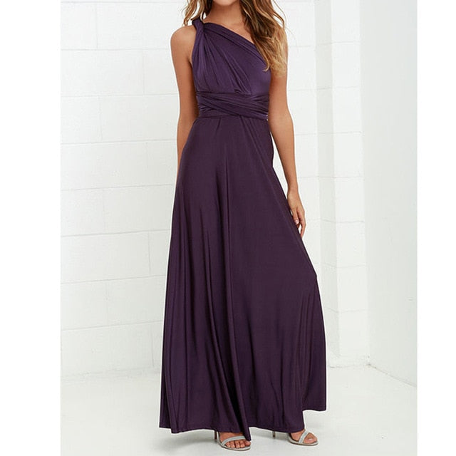 ParGrace Multiway Wrap Convertible  Long Dress