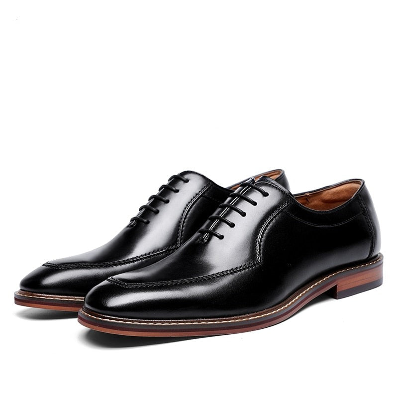 ParGrace  Italian Formal Oxfords Genuine Leather