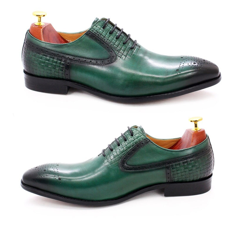 Paulindrix Genuine Leather Oxford Shoes For Office & Business