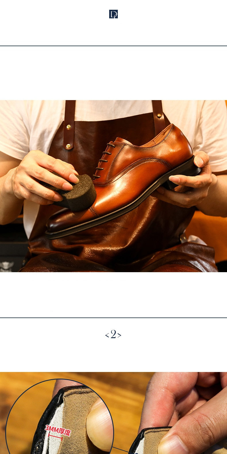 ParGrace Genuine Leather Derby Business Dress Gentleman Classic Design  Brogue Carved
