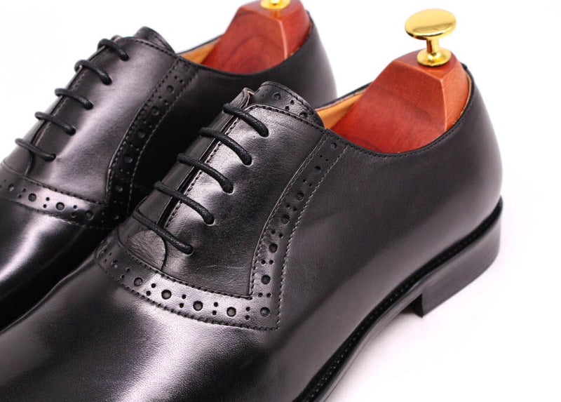 ParGrace Celeo Genuine Leather Oxfords Plain Toe