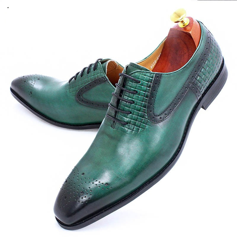Paulindrix Genuine Leather Oxford Shoes For Office & Business