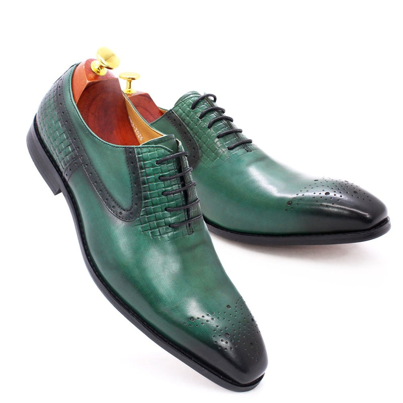 Paulindrix Genuine Leather Oxford Shoes For Office & Business