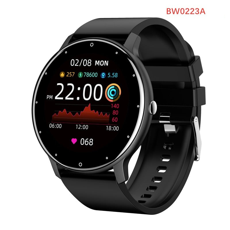 Smart Watch Full Touch Screen Sport Fitness  IP67 Waterproof Bluetooth For Android IOS