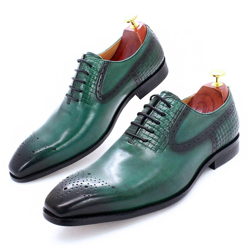 Paulindrix Genuine Leather Oxford Shoes For Office & Business