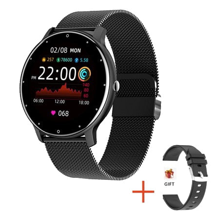 Smart Watch Full Touch Screen Sport Fitness  IP67 Waterproof Bluetooth For Android IOS