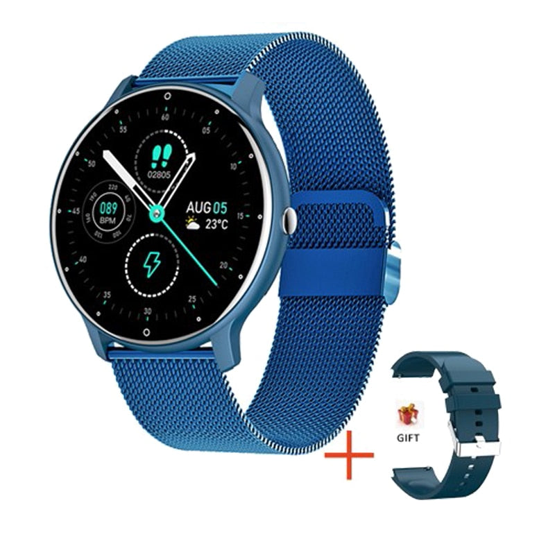 Smart Watch Full Touch Screen Sport Fitness  IP67 Waterproof Bluetooth For Android IOS