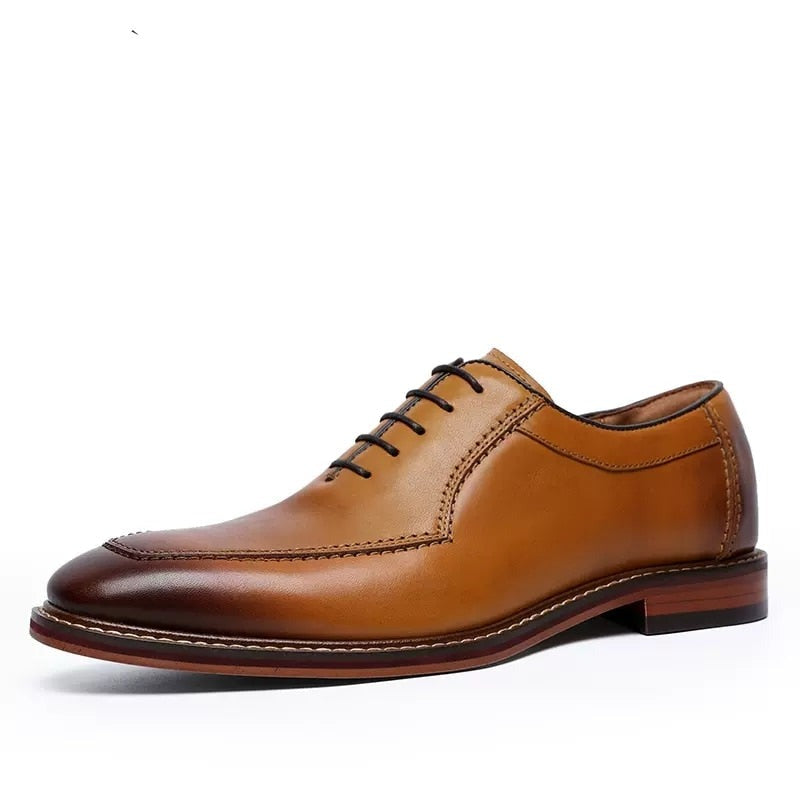 ParGrace  Italian Formal Oxfords Genuine Leather