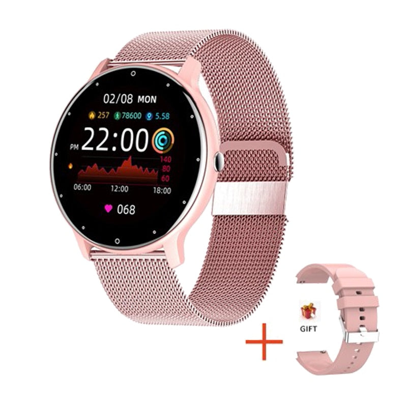 Smart Watch Full Touch Screen Sport Fitness  IP67 Waterproof Bluetooth For Android IOS