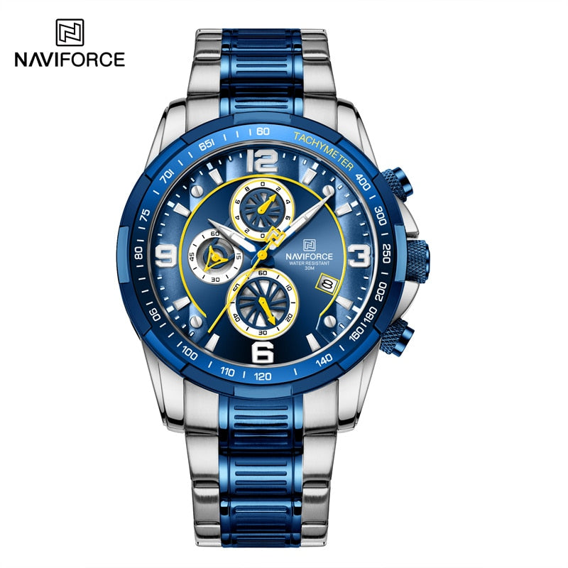 NAVIFORCE Temperament  Luxury   Multifunction Luminous Quartz