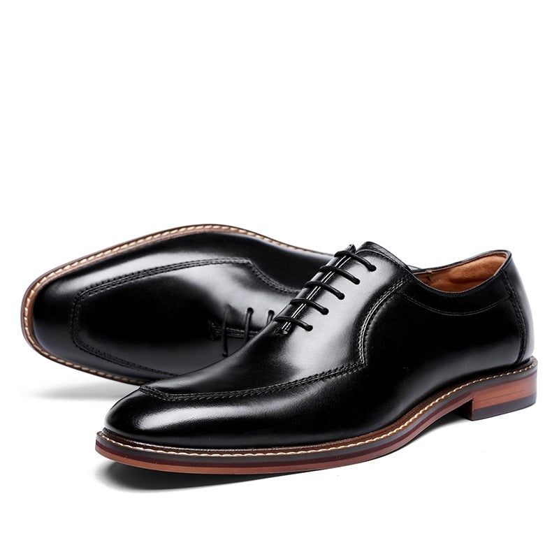 ParGrace  Italian Formal Oxfords Genuine Leather